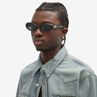 Gentle Monster Cuff Sunglasses in Black 