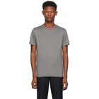 Moncler Grey Maglia Contrast Collar T-Shirt