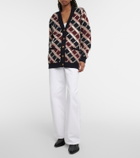 Golden Goose - Checked cotton and wool-blend cardigan