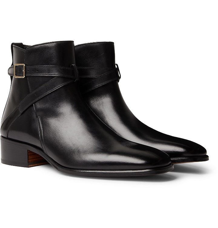 Photo: TOM FORD - Rochester Leather Chelsea Boots - Black