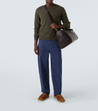 Bottega Veneta Intrecciato leather duffel bag