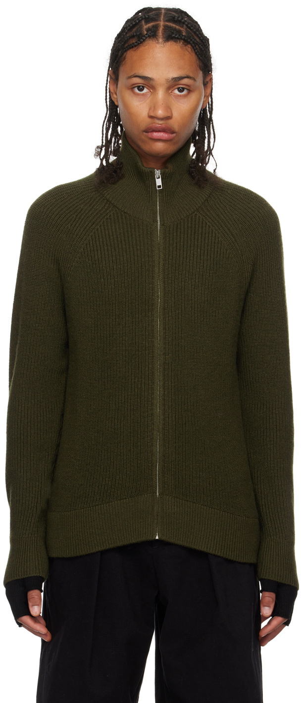 Isabel Marant Khaki Benett Cardigan Isabel Marant