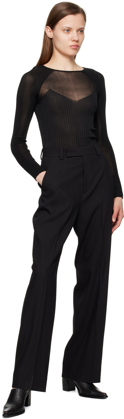 Teurn Studios SSENSE Exclusive Black Trousers