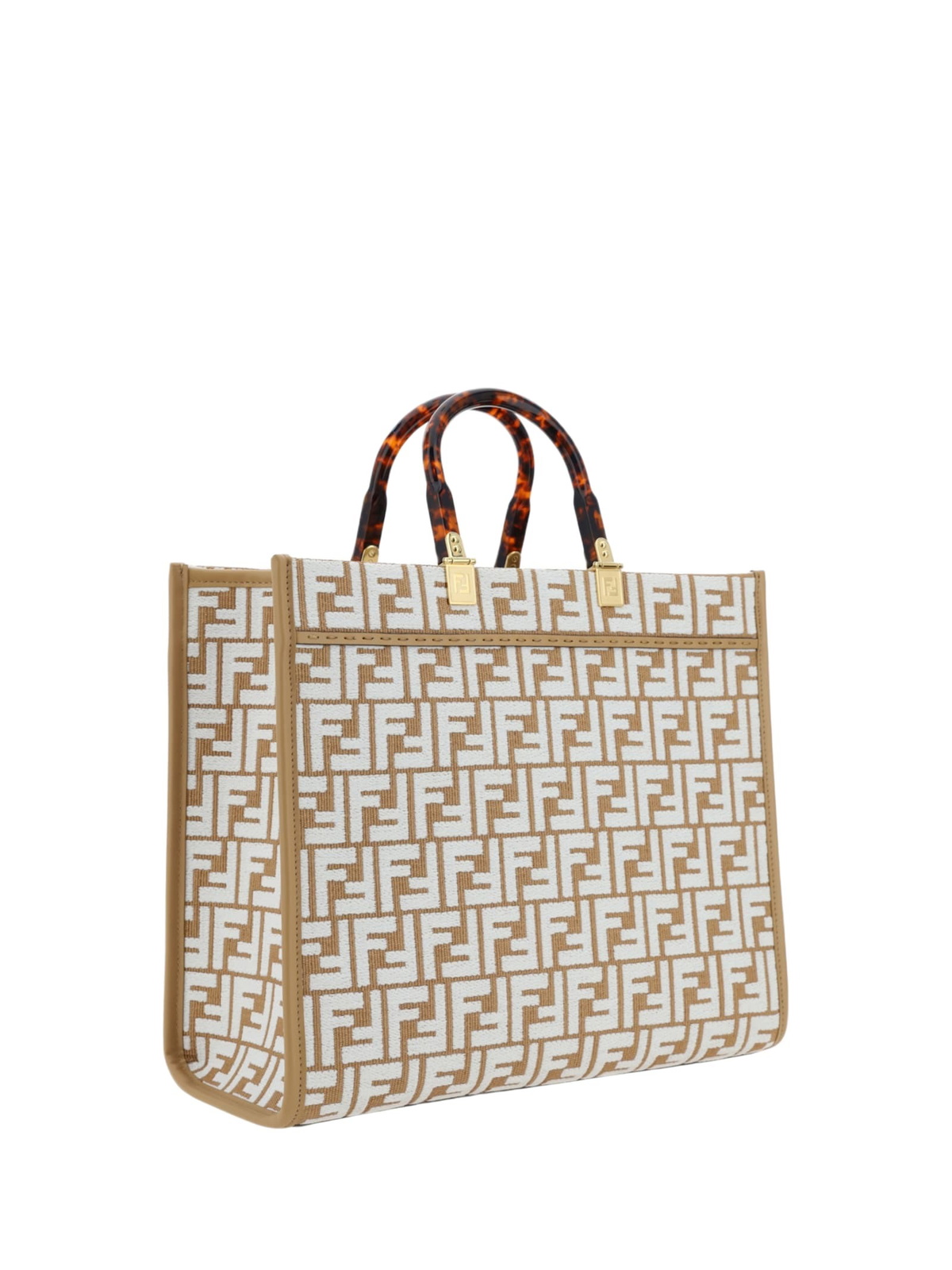 ハンドバッグ FENDI TWO-TONE CANVAS MINI SUNSHINE HANDBAG Fendi Sunshine Handbag Fendi