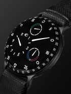 Ressence - Type 3 BB2 Automatic 44mm Titanium and Woven Watch, Ref. No. TYPE 3 BB2