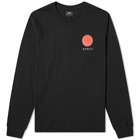 Edwin Men's Long Sleeve Japanese Sun T-Shirt in Black