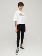 PALM ANGELS - Classic Logo Jersey Leggings