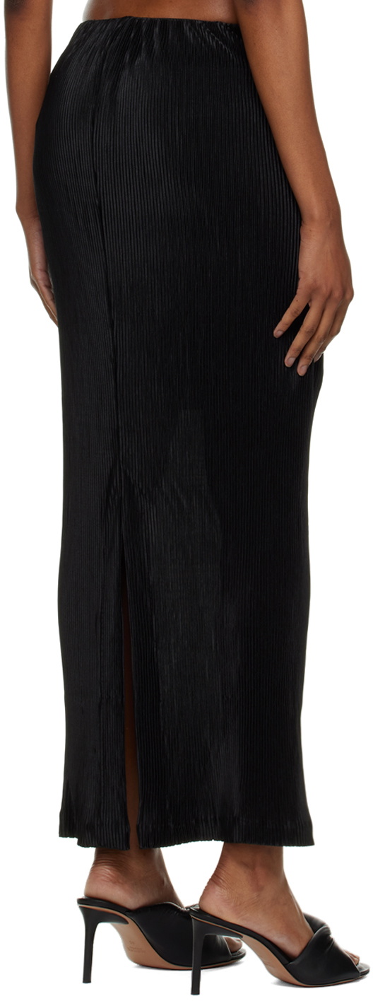 THIRD FORM Black Rolling Hills Maxi Skirt
