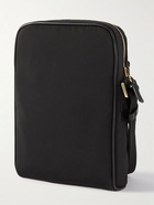 TOM FORD - Leather-Trimmed Nylon Messenger Bag