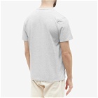 Maison Kitsuné Men's Palais Royal Classic T-Shirt in Light Grey Melange