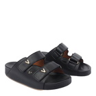 Via Roma 15 Logo Platform Sandals