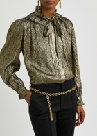 Chloe Pompoms Tassle Gold-tone Brass Belt - One Size