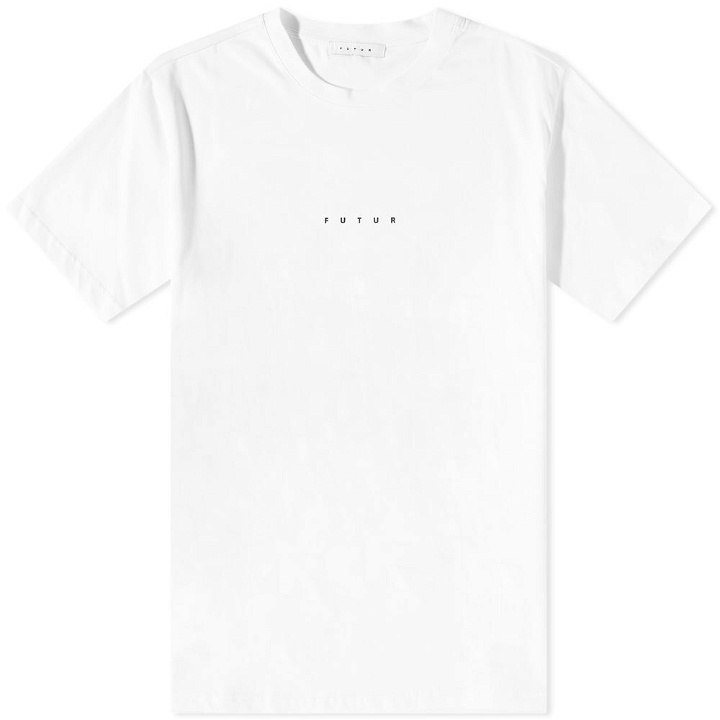 Photo: Futur Men's Core Logo T-Shirt in White