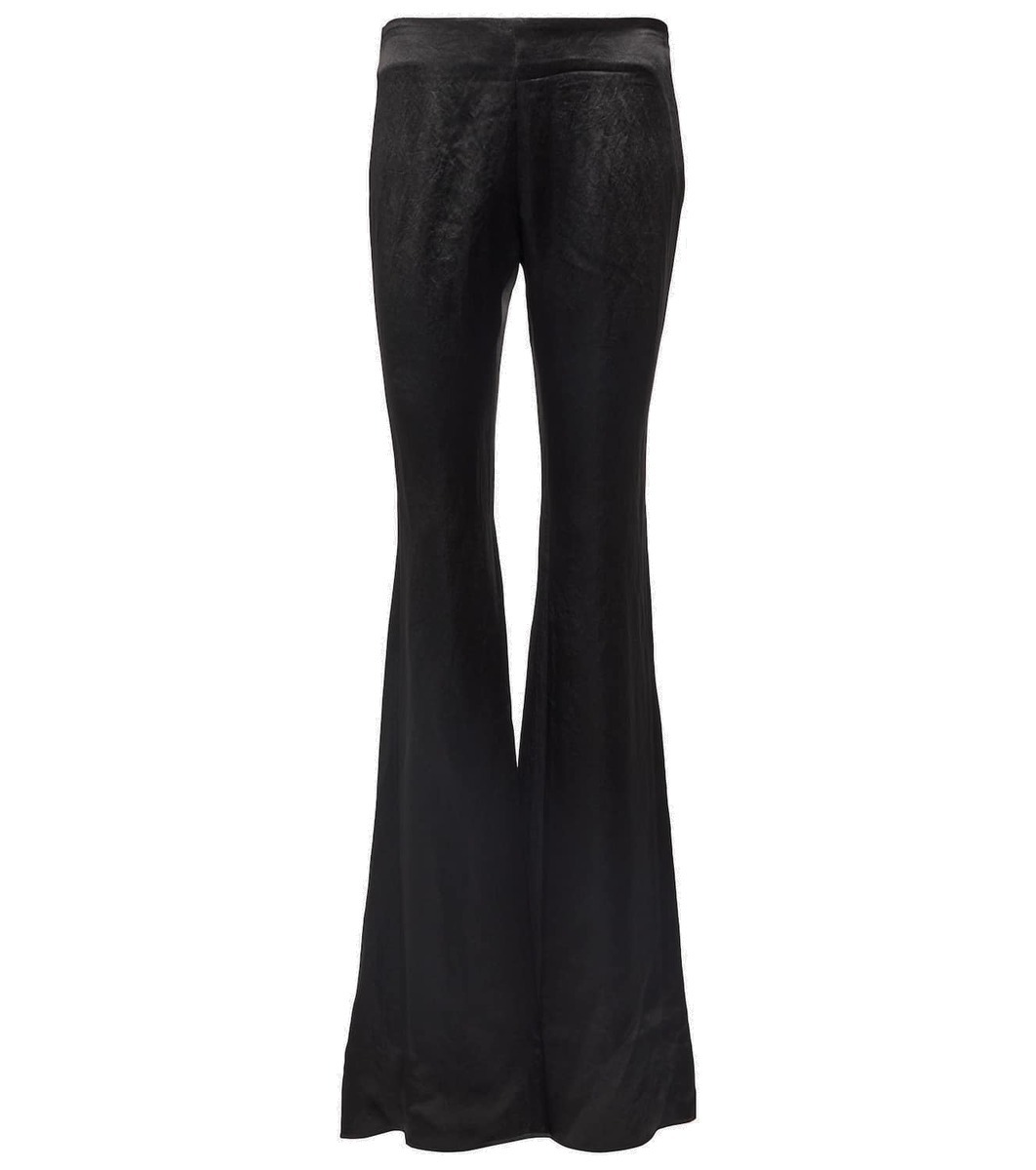 Bonnee Black Satin Pants