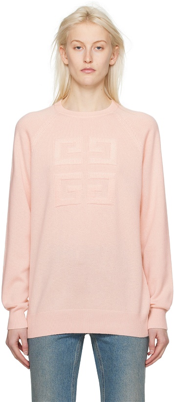 Photo: Givenchy Pink 4G Sweater