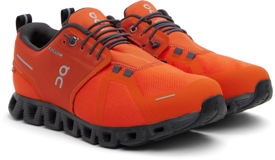 クラウド5 On Orange Cloud 5 Waterproof Sneakers On