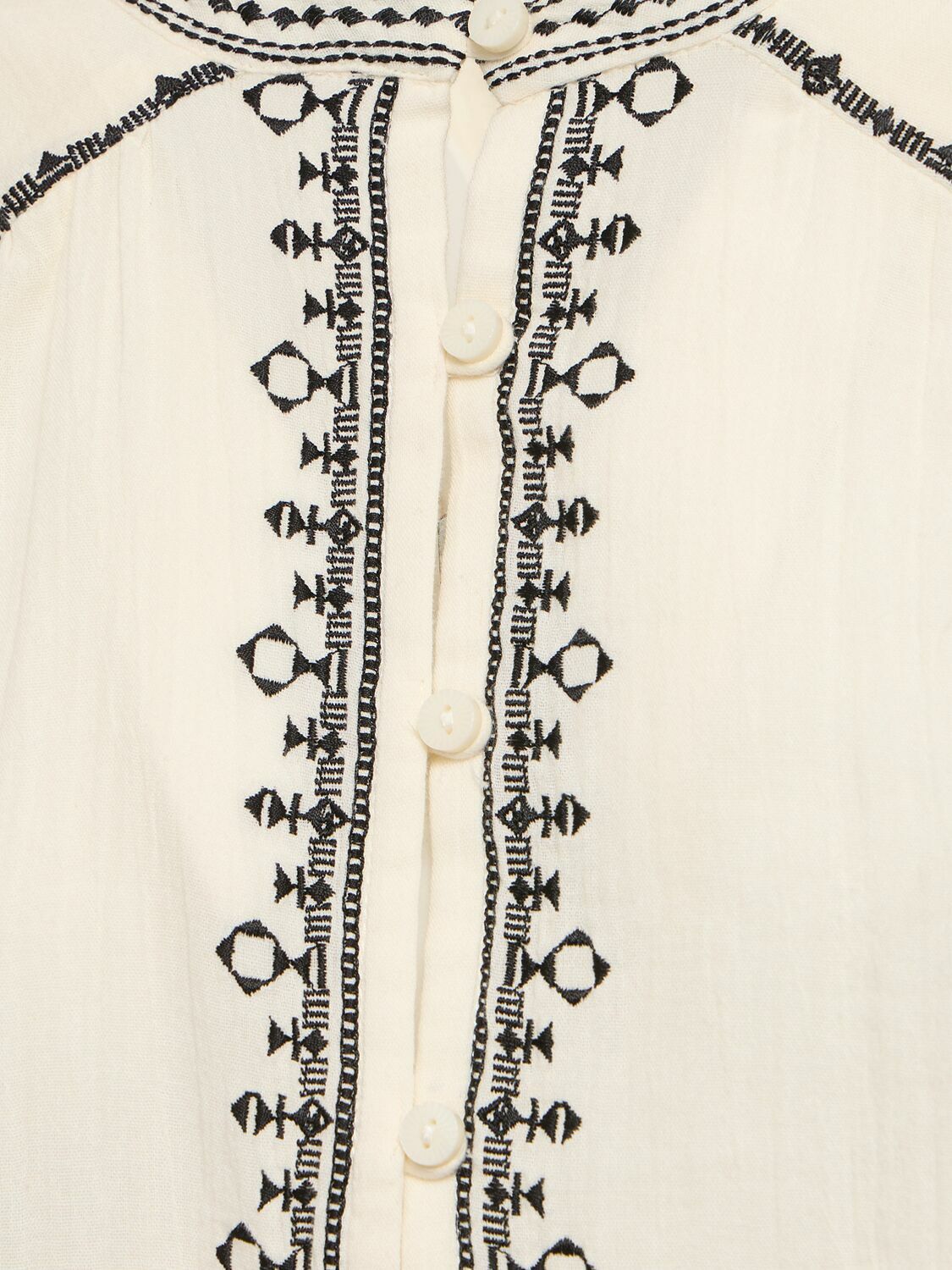 Isabel Marant Étoile Maria Abstract Cotton Shirt | Saks