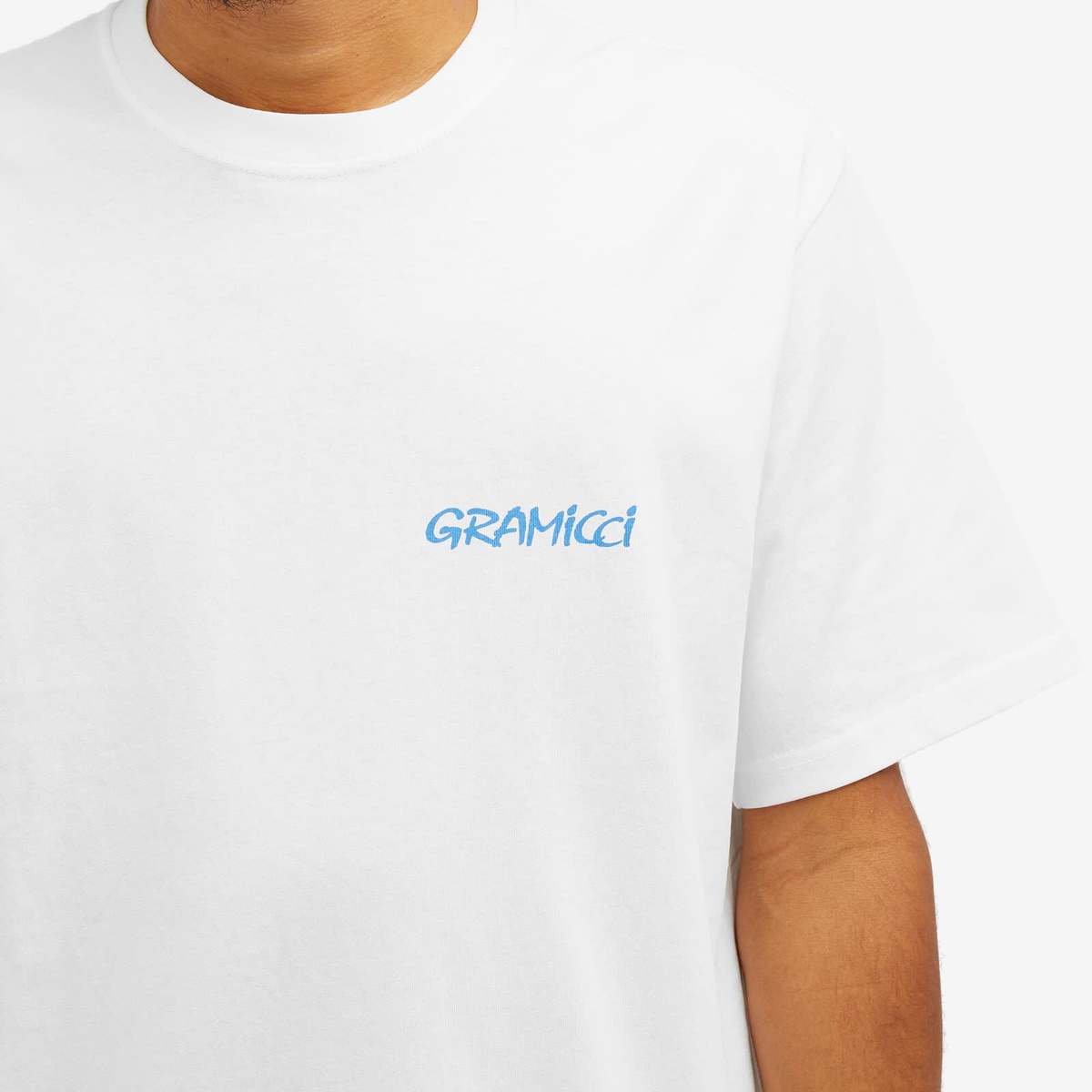 Gramicci Men's Liberty T-Shirt in White Gramicci