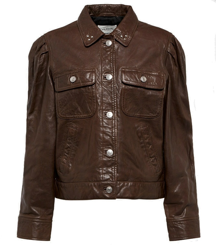Photo: Marant Etoile Bering leather jacket