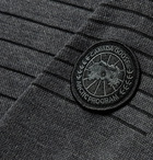 Canada Goose - Clarke Merino Wool-Blend Half-Zip Sweater - Gray