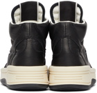 Rick Owens Drkshdw Black & Off-White Converse Edition Turbowpn High-Top Sneakers