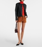 Stouls Roxie suede shorts