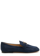 Tods Suede Loafers Navy