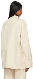 Baserange Beige Indre Denim Jacket