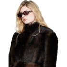 Versace Brown Medusa Sunglasses