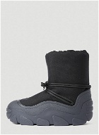Platform Snow Boots in Black
