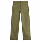 Universal Works Men's Twill Fatigue Pant in Light Olive