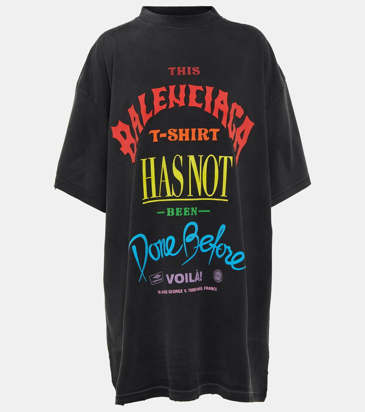 【BALENCIAGA】Not Been Done コットンジャージーTシャツ Balenciaga Not Been Done cotton jersey T-shirt Balenciaga