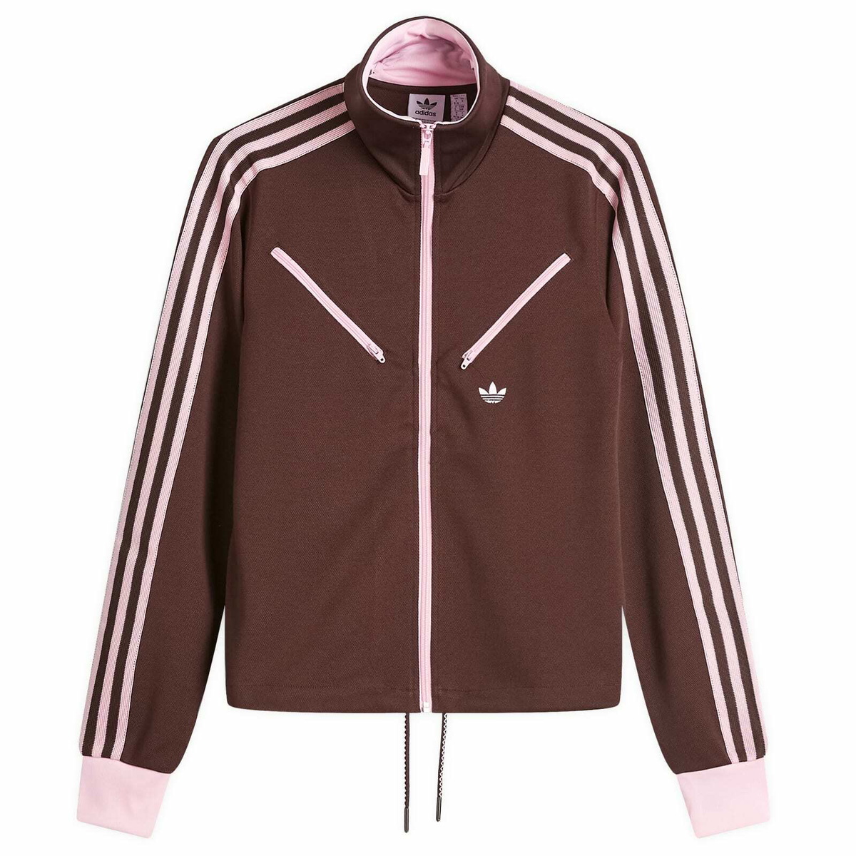 Adidas Women's Montreal Track Top in Shadow Brown adidas