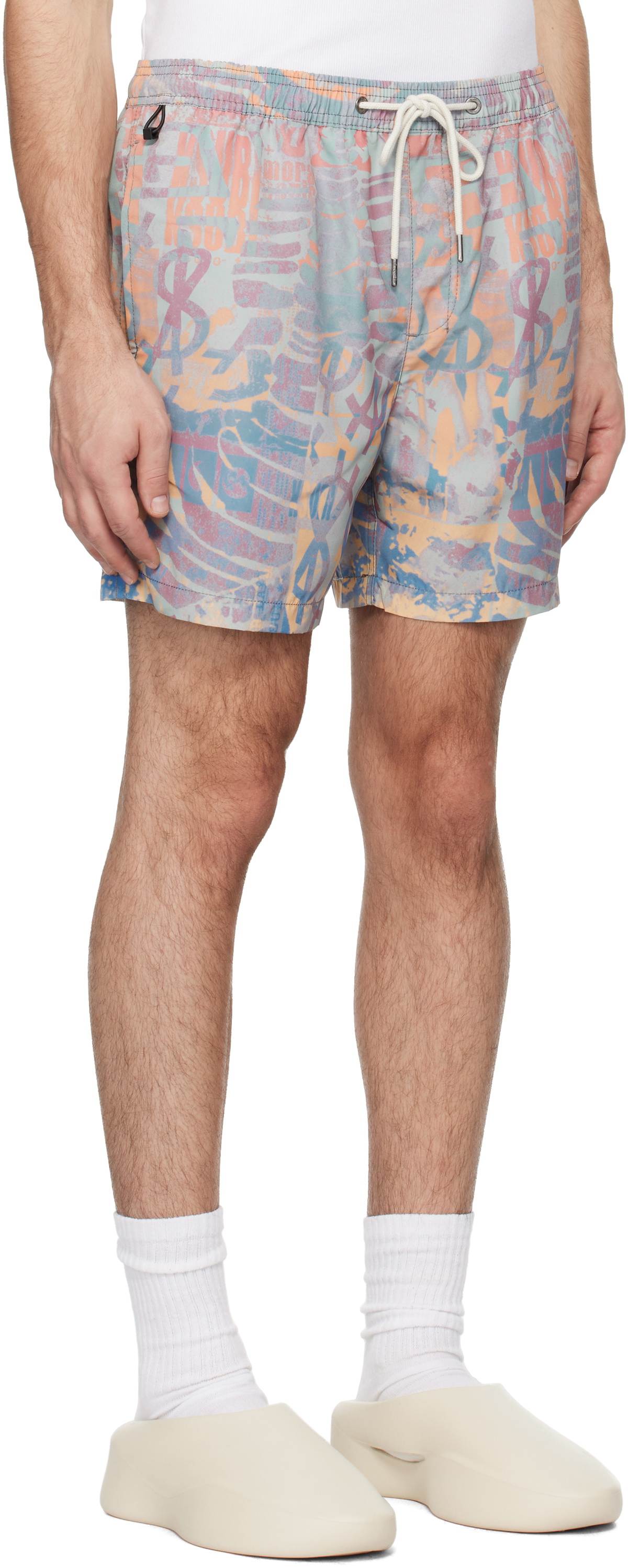 Ksubi Multicolor Ikon Mania Swim Shorts