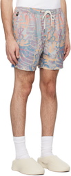 Ksubi Multicolor Ikon Mania Swim Shorts