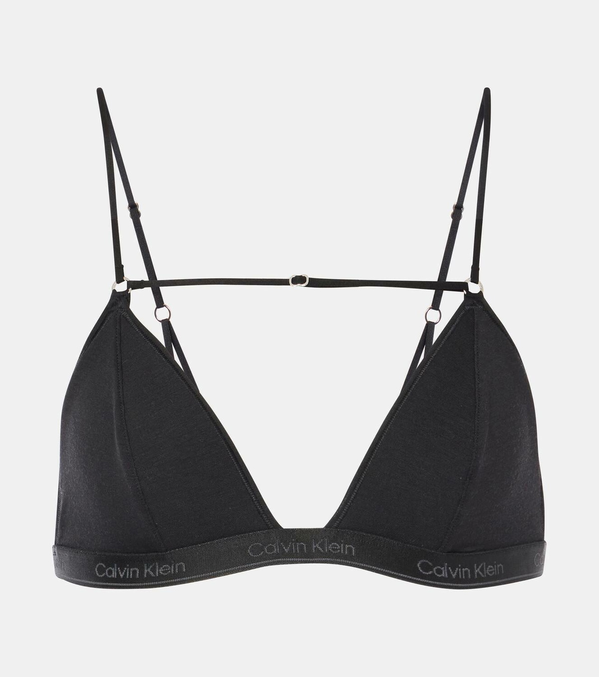Nensi Dojaka x Calvin Klein triangle bra Nensi Dojaka
