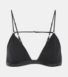 Nensi Dojaka x Calvin Klein triangle bra