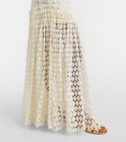 Ulla Johnson Aris cotton-blend lace maxi skirt