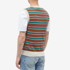 Drake's Men's Western Knit Vest in Natural