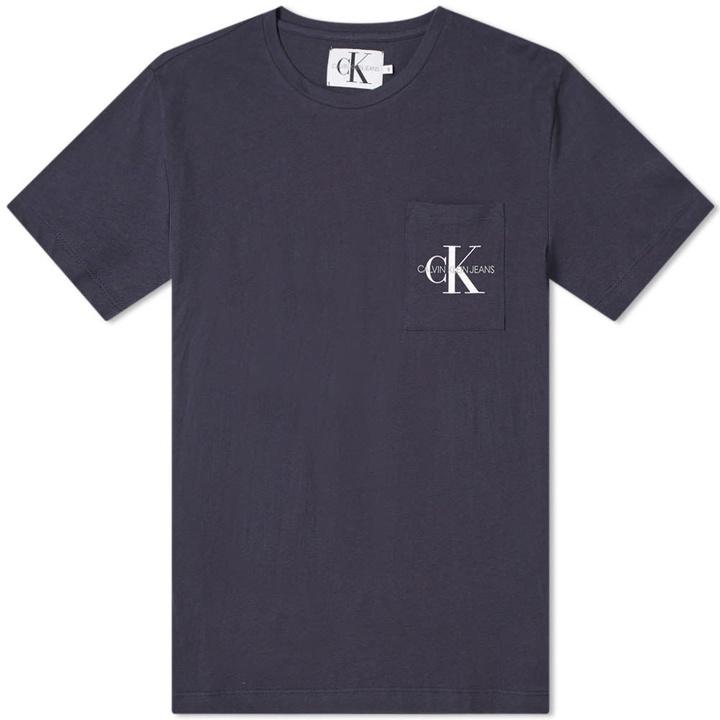 Photo: Calvin Klein Monogram Pocket Slim Fit Tee