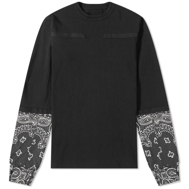 Photo: Sacai Long Sleeve Bandana Print Tee