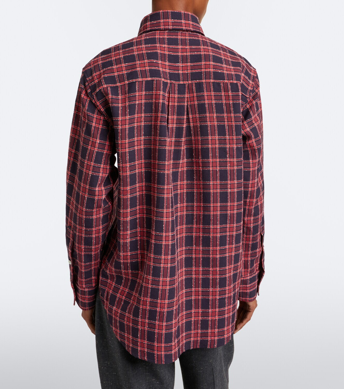 Róhe Checked shirt