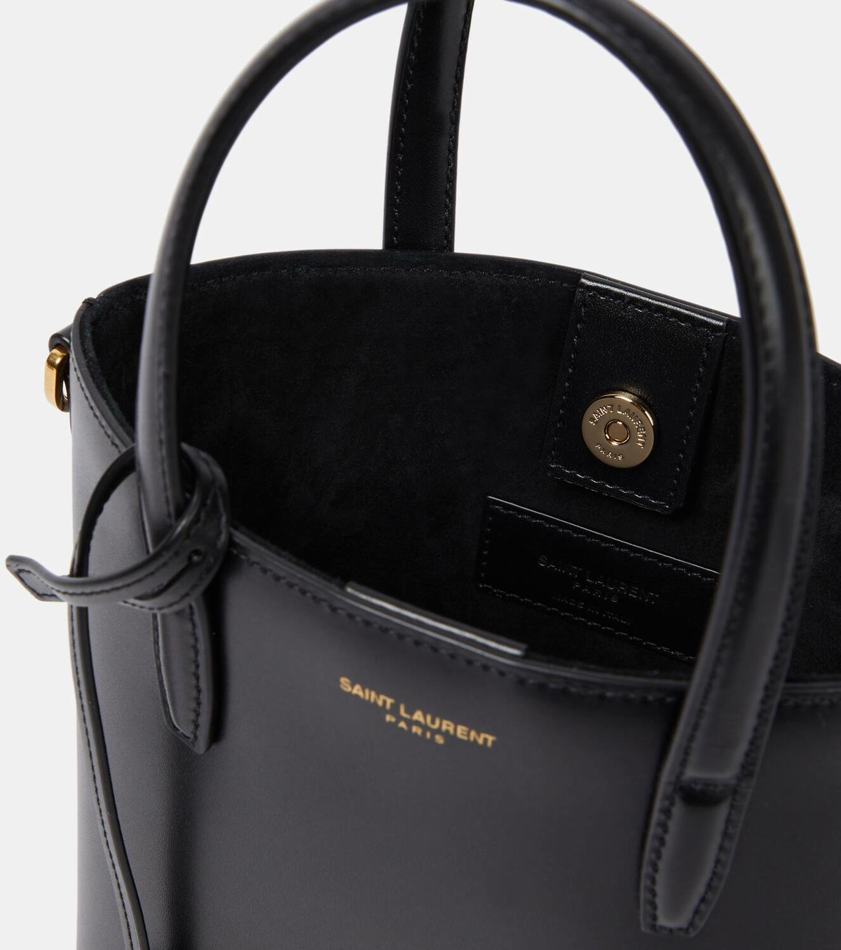 Saint Laurent Shopping Mini leather tote bag Saint Laurent