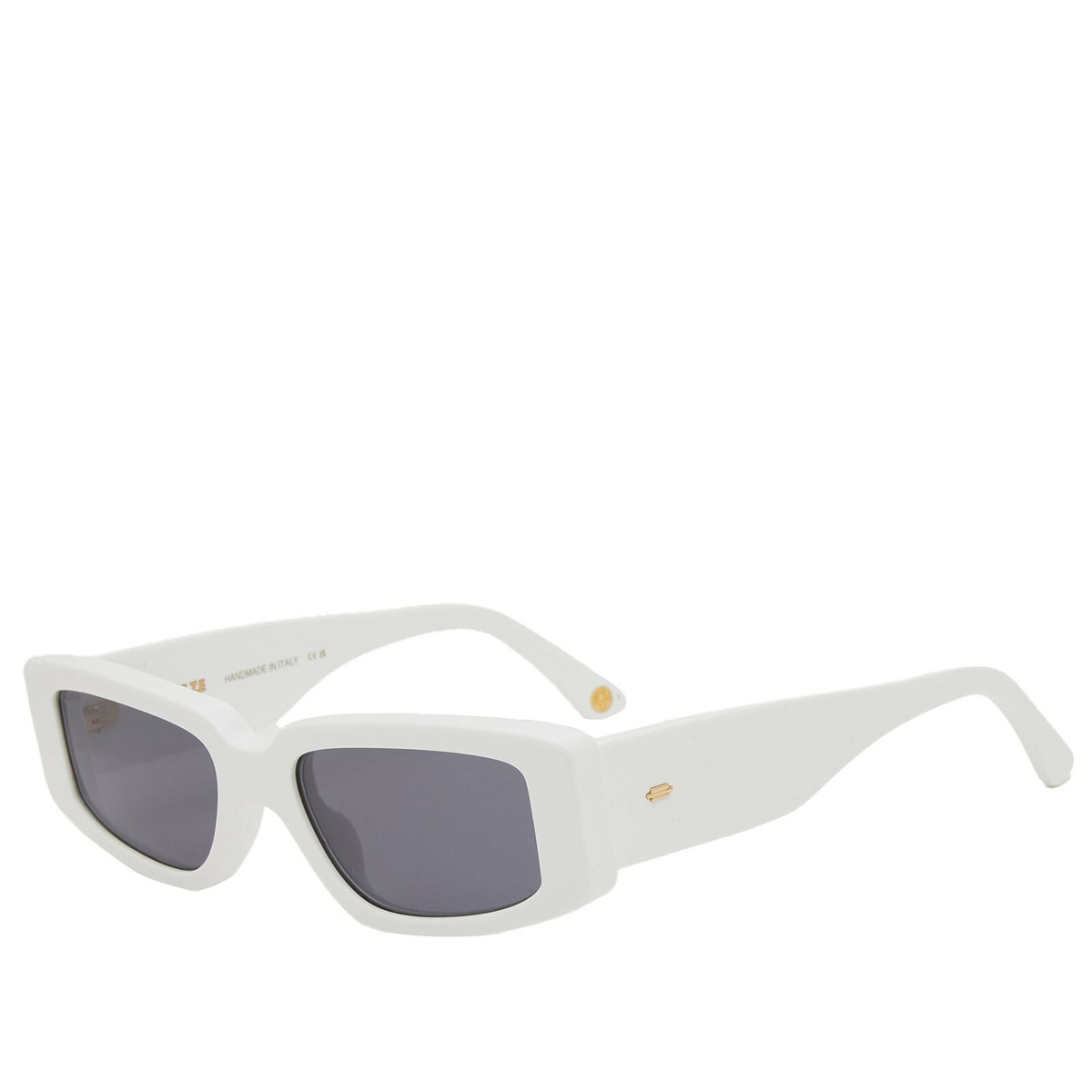 KIMEZE Concept 2 Sunglasses in White 
