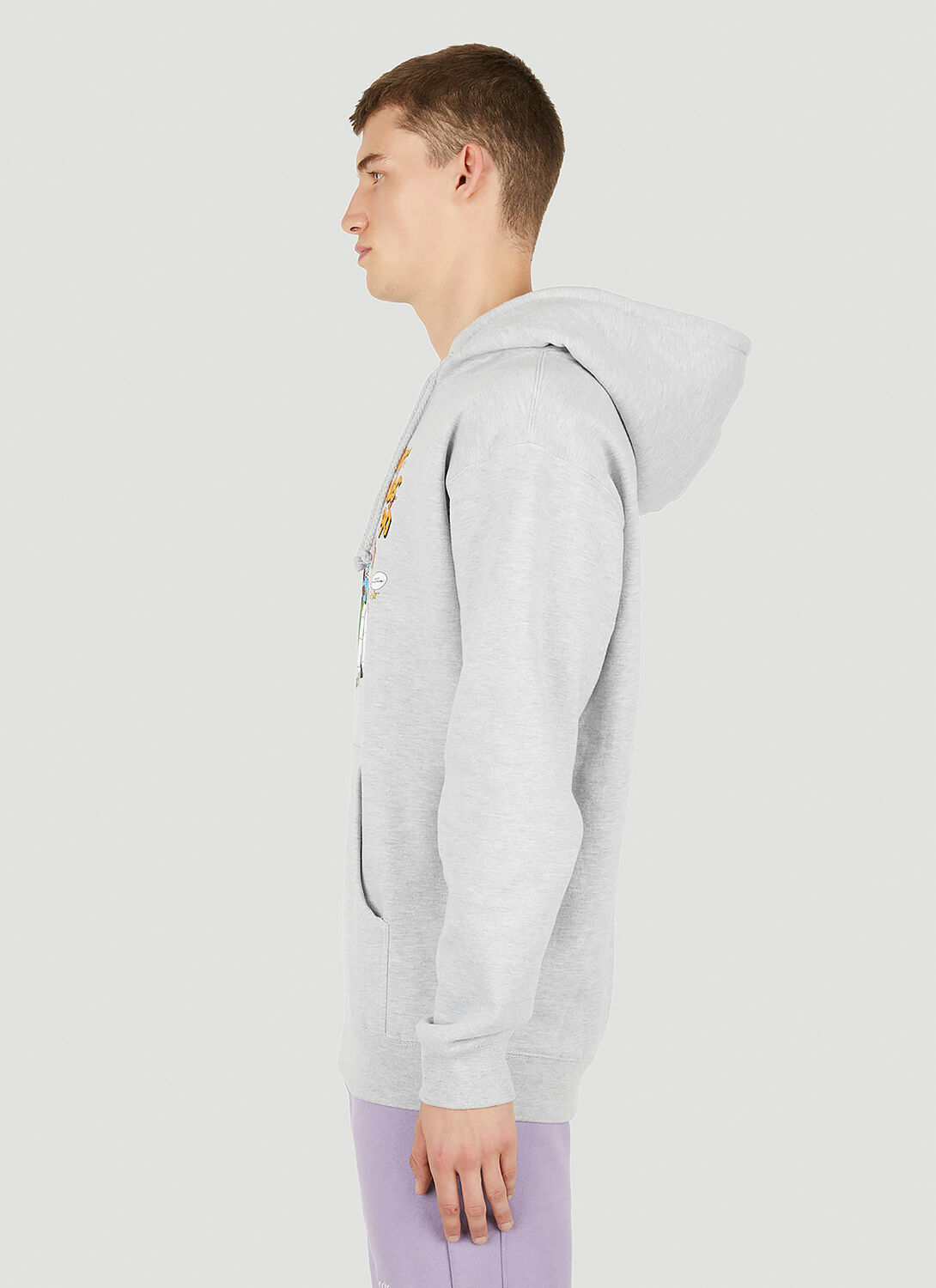 Saintwoods Graphic Print Hooded Sweatshirt