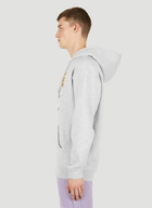 Saintwoods Graphic Print Hooded Sweatshirt