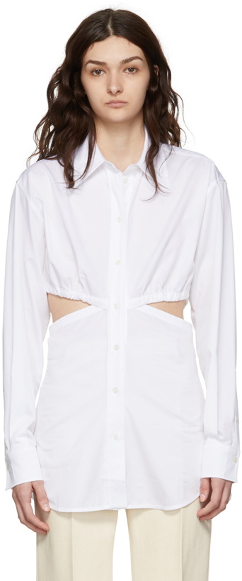 Photo: Victoria Beckham White Cotton Shirt
