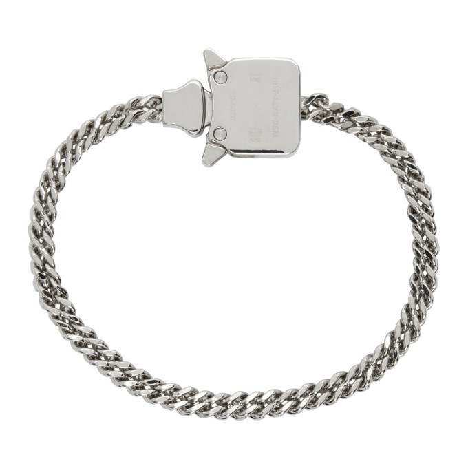 1017 ALYX 9SM Silver Mini Cubix Chain Bracelet 1017 ALYX 9SM