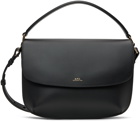 A.P.C. Black Large Sarah Bag