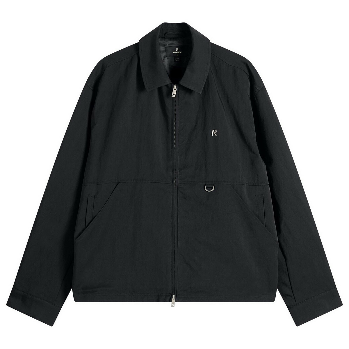 Represent Men's Nylon Shirt in Midnight